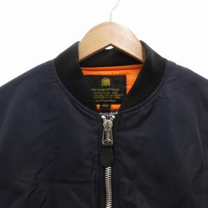 NEIGHBORHOOD MA-1 N-JKT フライトジャケット ブルゾン ミリタリー L 紺 ネイビー