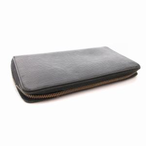 LOUIS VUITTON ジッピーオーガナイザー エピ 長財布 ウォレット ラウンドファスナー グレインレザー M63852 黒 ブラック GY19