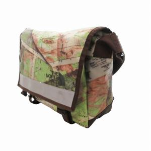 THE NORTH FACE メッセンジャーバッグ ショルダー 総柄 ロゴ プリント NM81704 マルチカラー