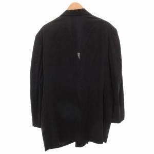 Yohji Yamamoto スーツ セットアップ 上下 テーラードジャケット パンツ シングル 4B 段返り ノーベント 背抜き ツータック センタープレス