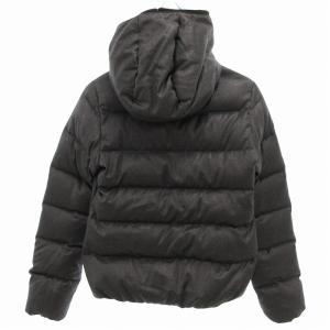 DUVETICA LANIFICIO F.LLI CERRUTI ダウンジャケット ブルゾン フード フルジップ 40 グレー