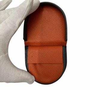 PRADA コインケース 小銭入れ レザー グレー AA