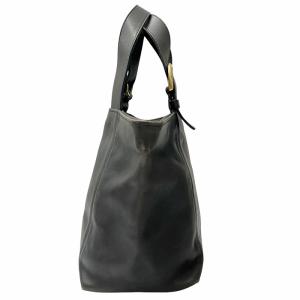 COACH トートバッグ ハンドバッグ 4133 バックル レザー グレー GY19 AA