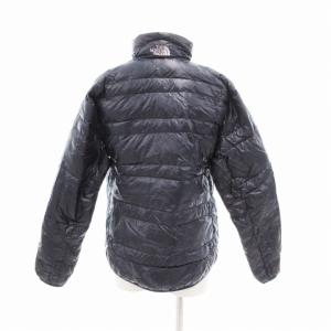 THE NORTH FACE ライトヒートジャケット ダウンジャケット ロゴ 刺繍 ナイロン L 紺 ネイビー NDW18174