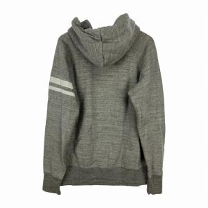 桃太郎ジーンズ MOMOTARO JEANS 出陣 スウェットパーカー プルオーバー ラグランスリーブ グレー M