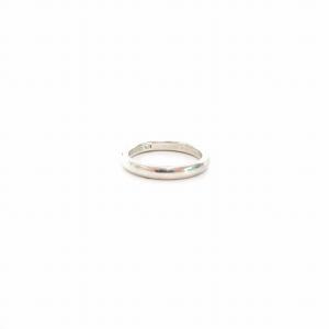 TIFFANY&Co. エルサペレッティ 925 スタッキング バンドリング 指輪 9号 シルバー