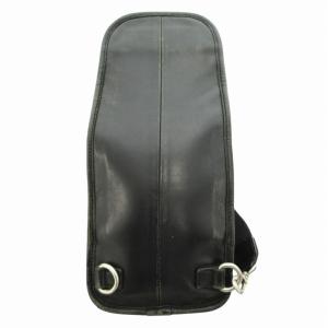 BURBERRY BLACK LABEL ボディバッグ ショルダー レザー 黒 ブラック