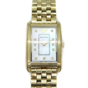 腕時計 アナログ クオーツ ゴールド シェル AR-1904