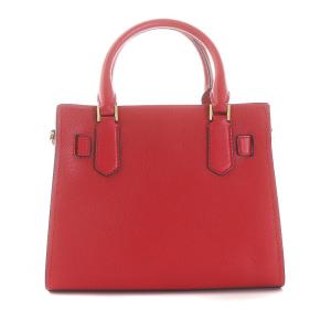MICHAEL KORS HAMILTON サッチェル スモール 2WAY ショルダーバッグ ハンドバッグ カーフレザー 赤 レッド  35T1GHMS1L1814