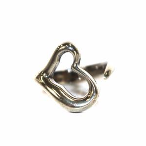 TIFFANY&Co. peretti オープンハート リング 指輪 スターリングシルバー 9号