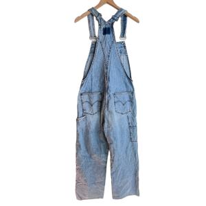 Levi's 白タブ デニム オーバーオール ブルー