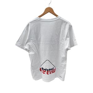 F.C.Real Bristol × Coca-Cola コカコーラ 20SS SPLIT LOGO TEE Tシャツ 半袖 M ホワイト 白 FCRB-200023