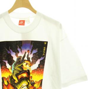 NIKE 90s ヴィンテージ GODZILLAvsBARKLEY Tシャツ プリント F ホワイト