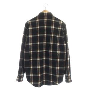 CELINE by HEDI SLIMANE 21AW ウールツイル チェックルーズ シャツ 38 マルチカラー