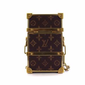 LOUIS VUITTON MP3273 22SS モノグラム(N°7) トランク ボックス イヤホンポーチ ショルダー