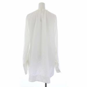 ENFOLD 22AW SOMELOSブロード Free Length PULLOVER ブラウス シャツ チュニック 長袖 オーバーサイズ