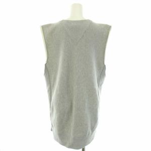 HYKE 20SS スリーブレススウェット SLEEVELESS SWEAT カットソー クルーネック ノースリーブ 1 S グレー