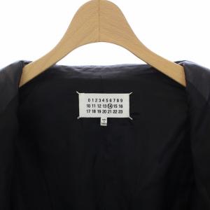 Martin Margiela 14 シングルライダースジャケット ラムレザージャケット ブルゾン XS ブラック S50AM0200