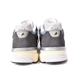New Balance キス 990V3 Steel Blue スニーカー ローカット レースアップ 29cm グレー