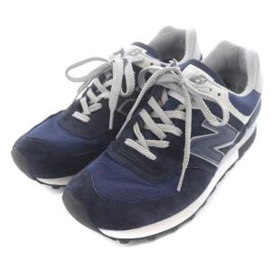 New Balance OU576PNV スニーカー シューズ ローカット メッシュ スエード US9.5 ネイビー グレー