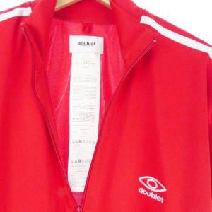doublet INVISIBLE TRACK JAKET M レッド