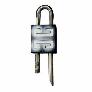 Logo Padlock Keyring カラビナ キーホルダー シルバー ブラック