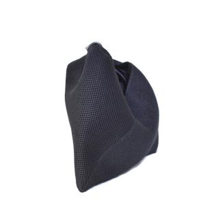 MM6 Maison Margiela 18AW ミニトライアングルバッグ ジャパニーズバッグ メッシュ 持ち手レザー ブラック 黒 S54WD0042