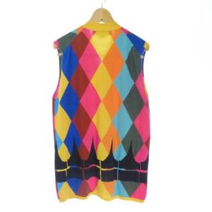 COMME des GARCONS HOMME PLUS 23SS マルチ アーガイル ベスト Another Kind Of Punk PK-N004 マルチカラー M 1020