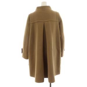 sacai luck ダッフルコート ロング丈 ウール アウター 2 M 茶 ブラウン 12AWLU422