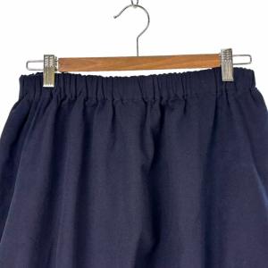 COMME des GARCONS 11SS ポリ縮 フリルショートパンツ XS 紺 ネイビー RH-P020