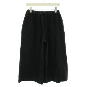 COMME des GARCONS AD2021 21AW ジャガードワイドパンツボトム イージーパンツ チェック柄 XS 黒 ブラック