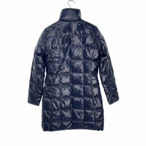 MONCLER 茶タグ リバーシブルダウンコート ロング ロゴ 1 紺 ネイビー 49386/30
