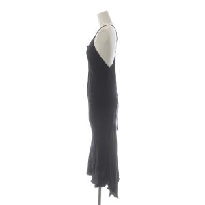 ANN DEMEULEMEESTER ドレスワンピース ホルターネック 38 ブラック
