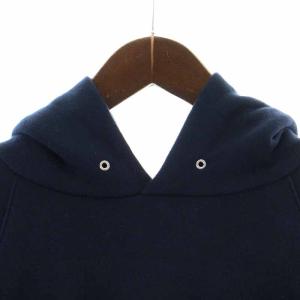 kolor バーニーズニューヨーク別注 パーカー プルオーバー ナイロン切替 ロゴ刺繍 長袖 3 L 紺 ネイビー カーキ 21WCM-T16213S