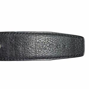 HERMES ベルト コンスタンスH 85 ロゴ レザー ダークブラウン