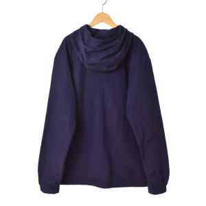 LOEWE H2188280PA パーカー ブルゾン ジップアップ ナイロン レザーパッチ 54 ネイビー
