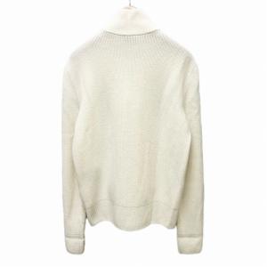 MONCLER H20919B00006 ダウンジャケット ニット切替 M オフホワイト