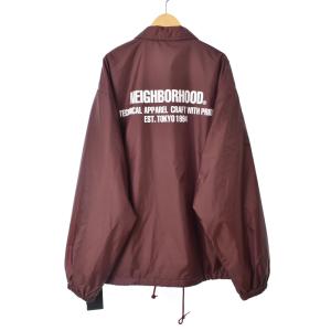 NEIGHBORHOOD 232TSHN-JKM01 23SS WINDBREAKER JACKET XL ボルドー 