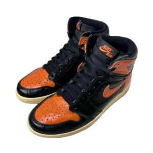 NIKE 555088-028 AIR JORDAN 1 HIGH スニーカー 26.5cm オレンジ