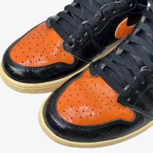 NIKE 555088-028 AIR JORDAN 1 HIGH スニーカー 26.5cm オレンジ