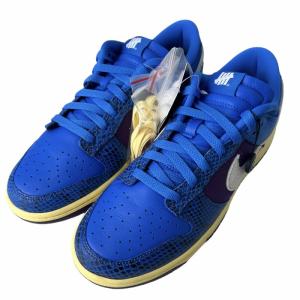 NIKE ×UNDEFEATE Dunk Low SP Royal BLUE WHITE PURPLE
