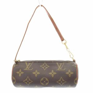 モノグラム パピヨン付属ポーチ ブラウン