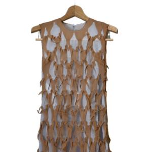 Maison Margiela 22SS ノースリーブ ワンピース 36 ブラウン