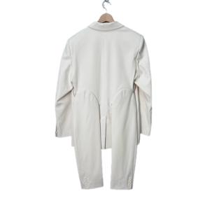 Maison Margiela MM6 ホワイトライダースジャケット 2025年最新】MM6 Maison Margiela レディース レザージャケット