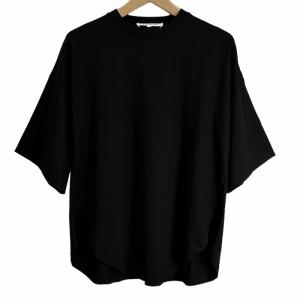 23SS カーブ スリット CURVE-SLIT T-SHIRT Tシャツ 38 黒 ブラック 300GS780-1220