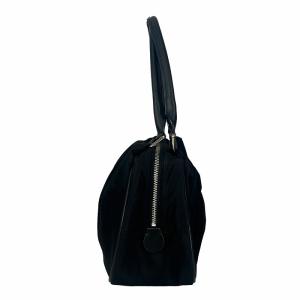 M　✦新品未使用✦ ニエスべー ナイロン ハンドバッグ 黒 ナイロン ハンドバッグ トートバッグ 黒 ブラック（2024/06/09