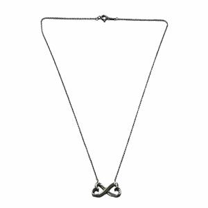 TIFFANY&Co. ネックレス 銀 シルバー 925 ダブル ラビングハート
