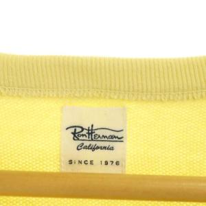 Ron Herman 23SS French Terry Cut Off Tee トップス Tシャツ カットソー 半袖 M 黄色
