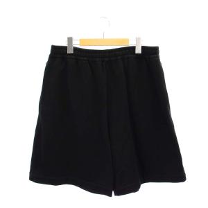 PIQUET TERRY SHORTS ショートパンツ ハーフパンツ 鹿の子 3 黒 ブラック 221-60508