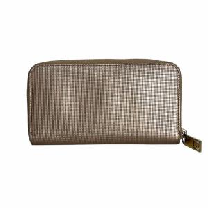 Fendi フェンディ 長財布 ベージュ ロゴデザイン